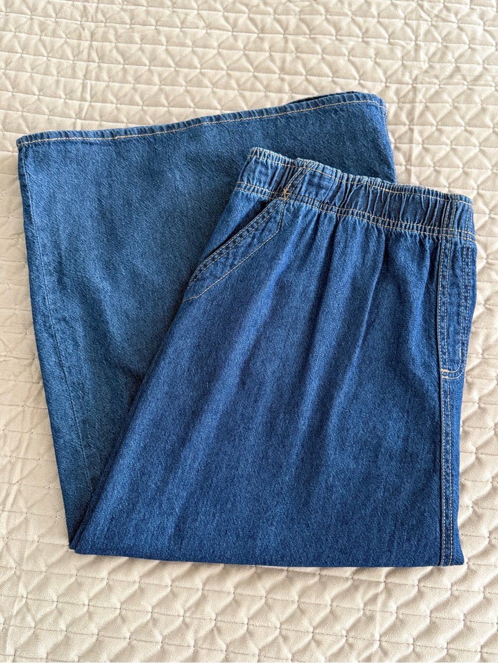 Kim Rogers Denim Midi Skirt Women’s Size PXL